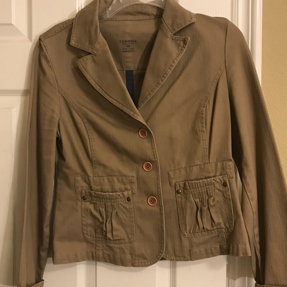 Tan Sports Jacket